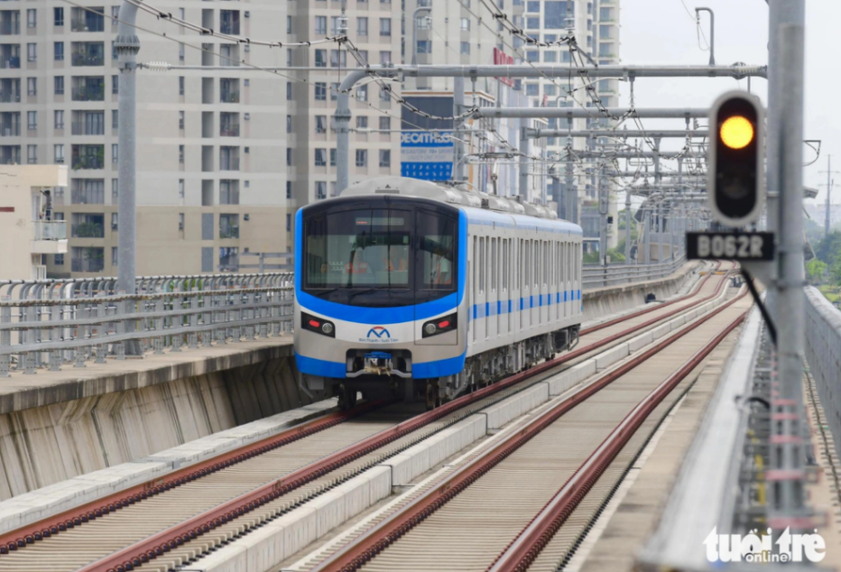 Ho Chi Minh City to open first metro line next July