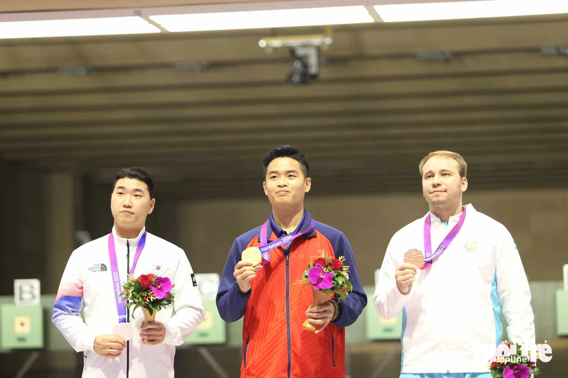 Shooter wins Vietnam’s first gold medal at Asian Games in China
