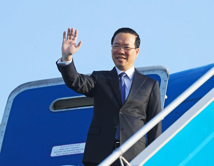 Vietnamese State President departs for China to attend Belt and Road Forum