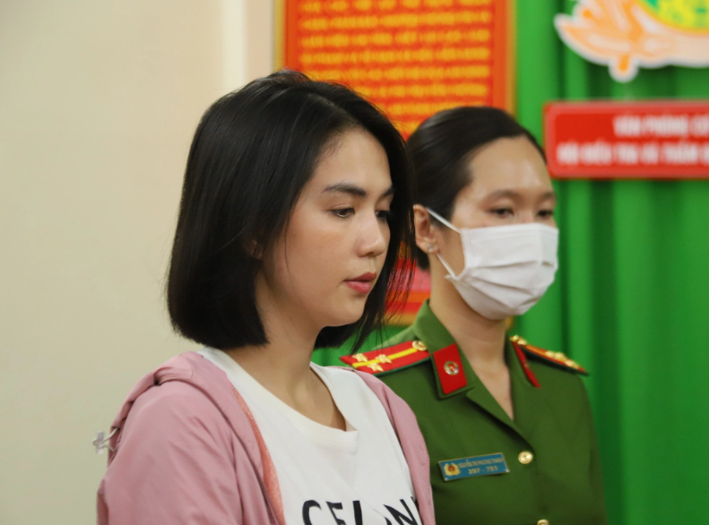 Police detail arrested Vietnamese lingerie model Ngoc Trinh’s wrongdoings, traffic violations