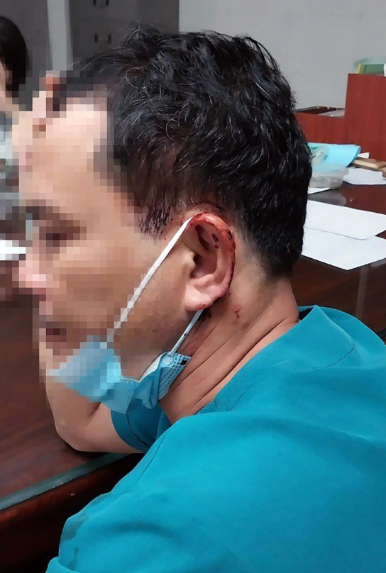 Male nurse physically assaulted by patient’s family member at hospital in southern Vietnam