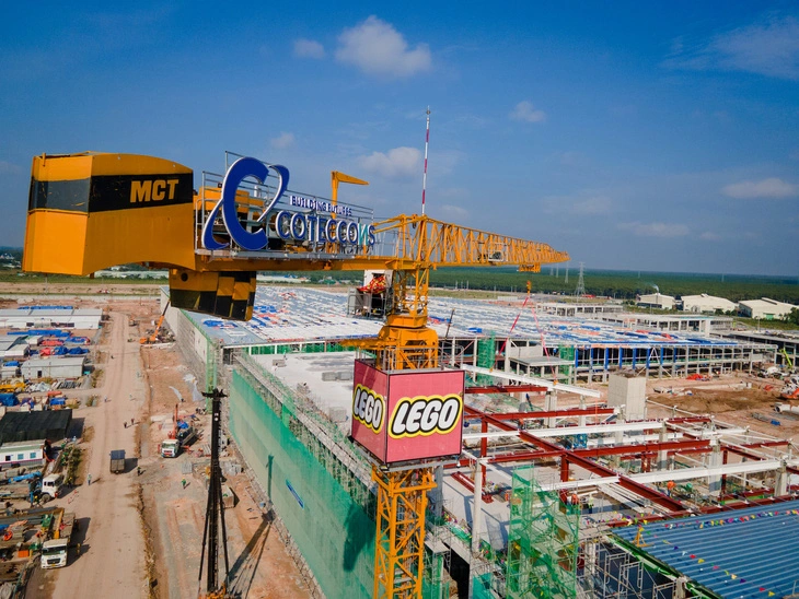 LEGO’s $1bn factory in southern Vietnam 26 percent complete