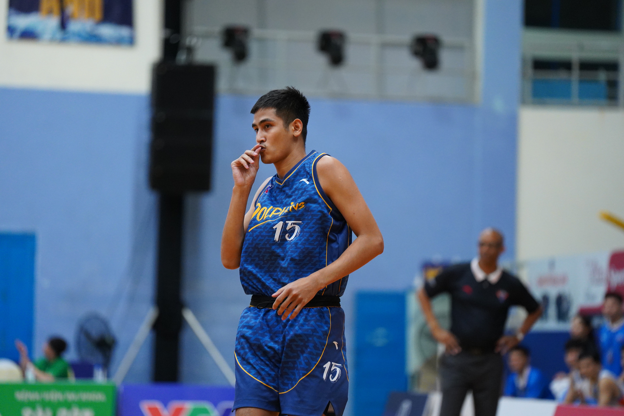 Son Minh Tam is in high form at the 2023 VBA. Photo: VBA