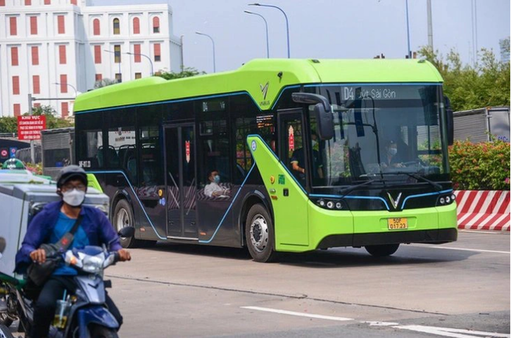 E-bus service on brink of suspension in Ho Chi Minh City