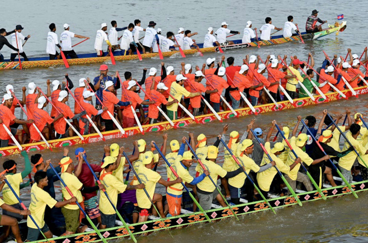 The last time the Cambodian Water Festival was held was in 2019, with the Covid epidemic forcing the cancellation of the vent in the intervening years. Photo: AFP