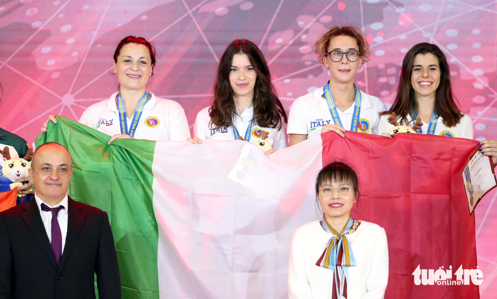 European athletes bag two gold medals at Vovinam world championship in Vietnam