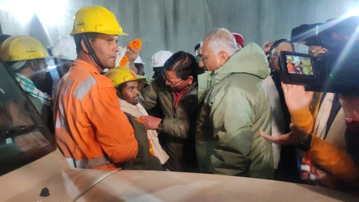 India jubilant as all trapped workers rescued from Himalayan tunnel