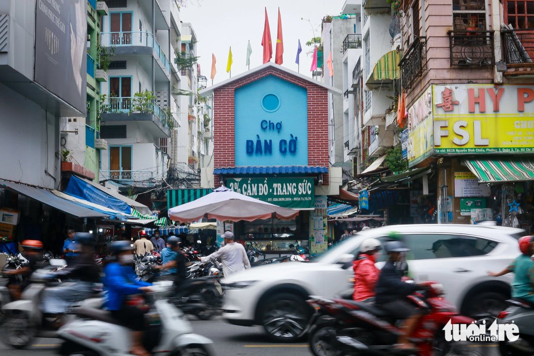 The Ban Co area is bounded by Dien Bien Phu, Cao Thang, Nguyen Thi Minh Khai, and Ly Thai To Streets. Photo: Le Phan / Tuoi Tre