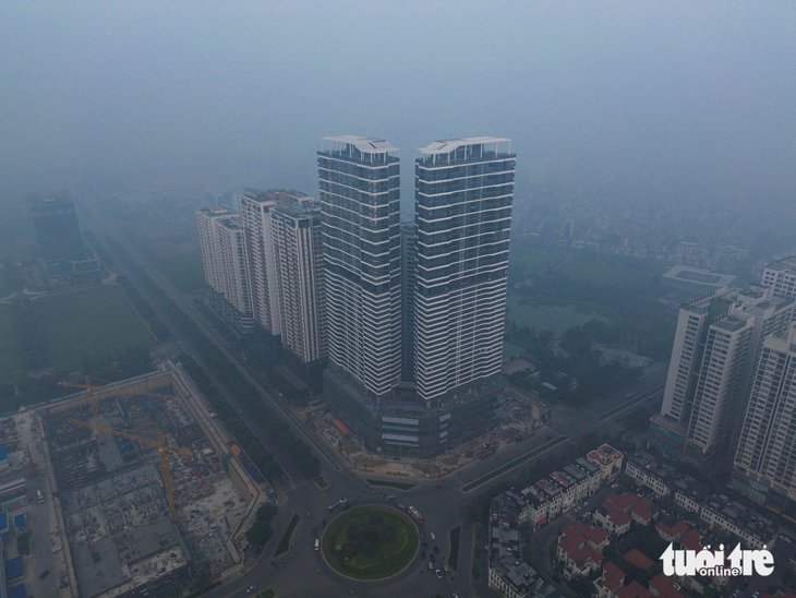 Tay Ho and Bac Tu Liem Districts had the worst air quality in Hanoi on November 29, 2023 as reported by the U.S. Embassy in Vietnam.