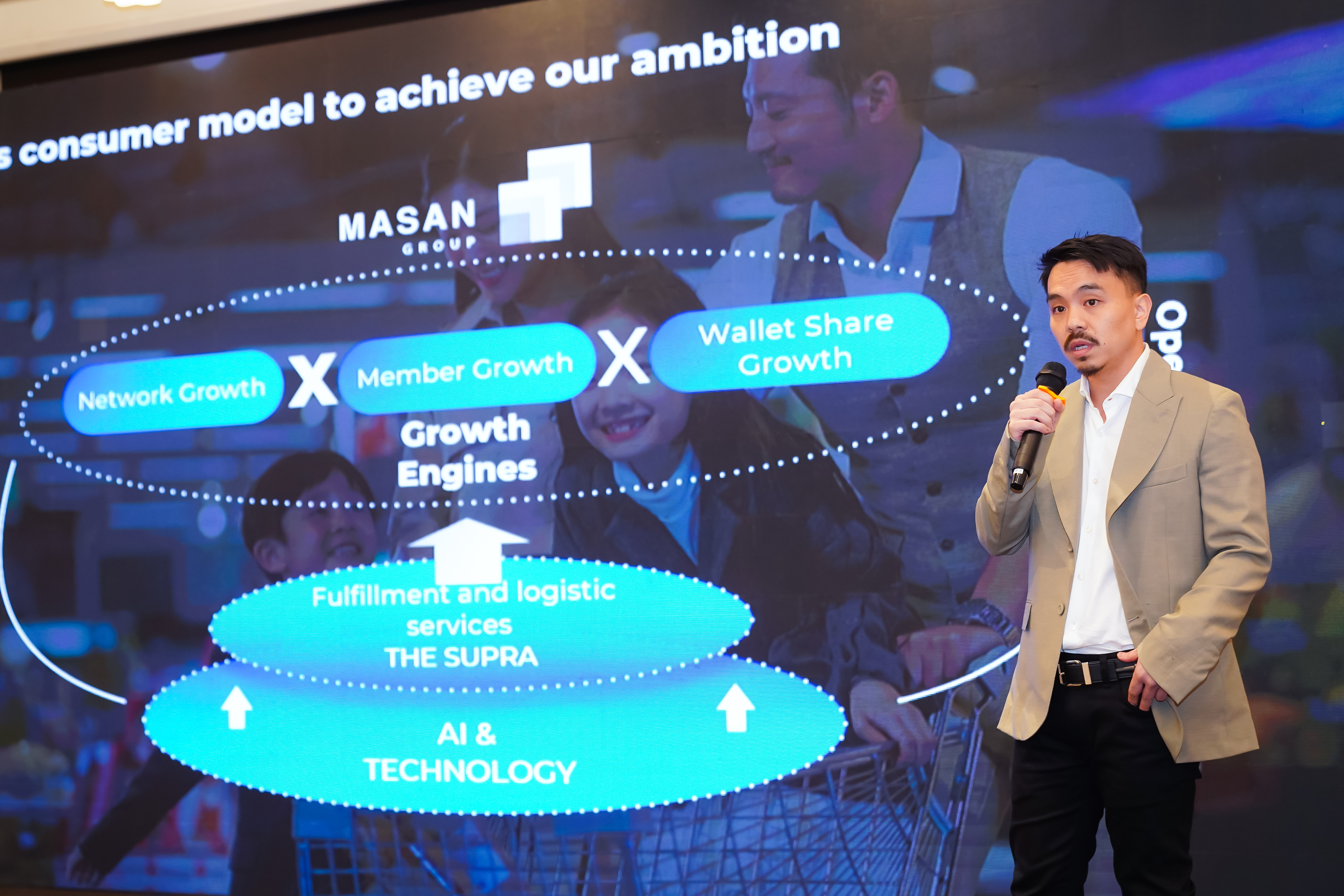 Masan Group’s CEO Danny Le shares Masan’s successful business model at Masan.  Photo: Supplied
