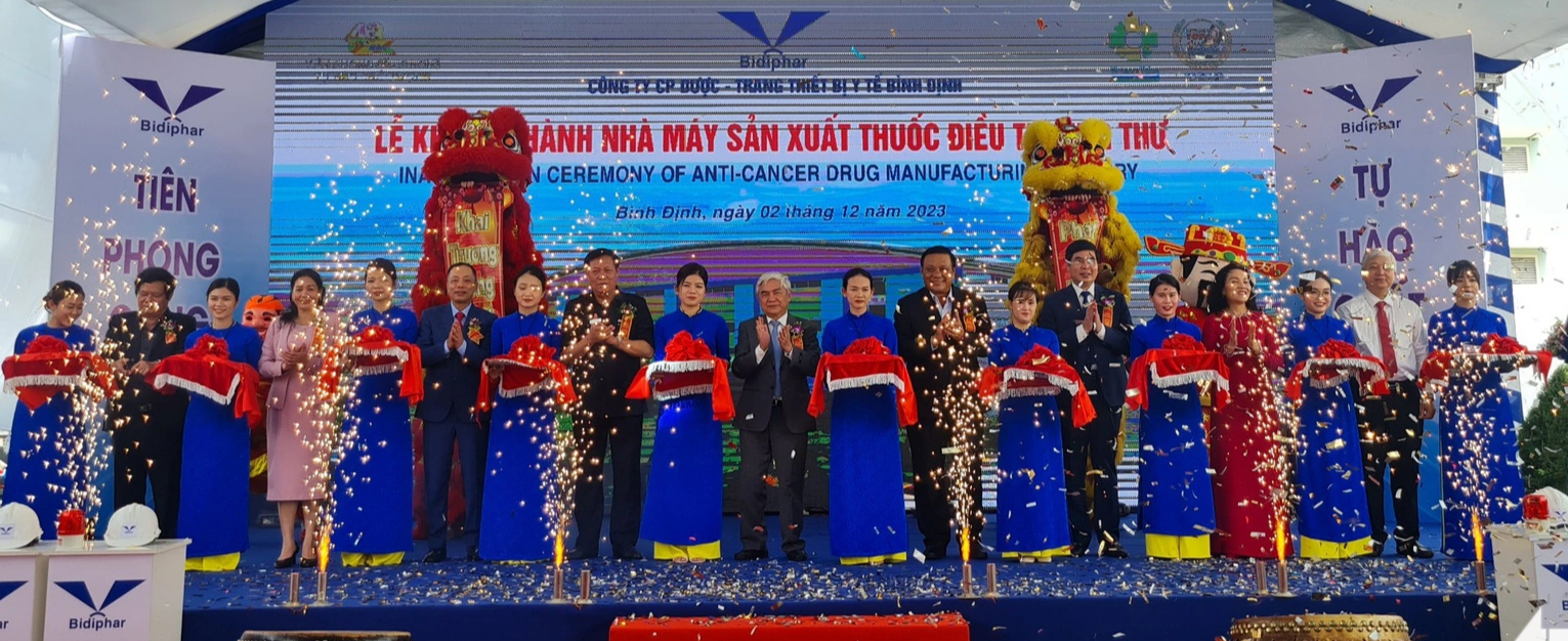 $20mn anti-cancer drug manufacturing plant inaugurated in Vietnam’s Binh Dinh