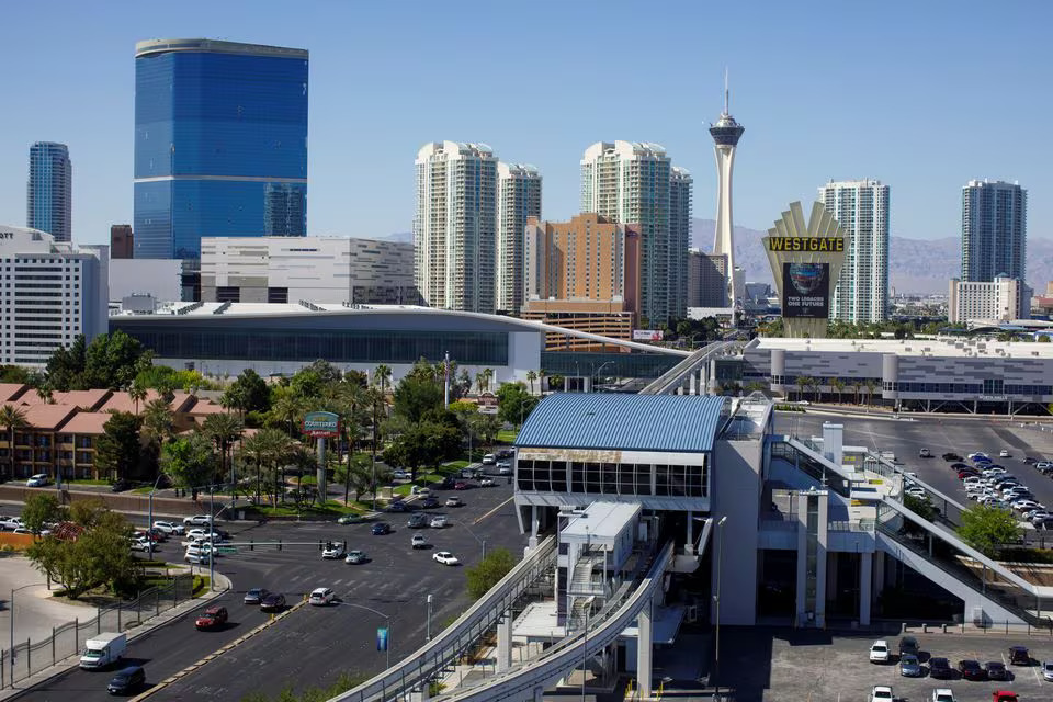 A view of the city of Las Vegas, in Nevada, U.S., May 4, 2021. Photo: Reuters