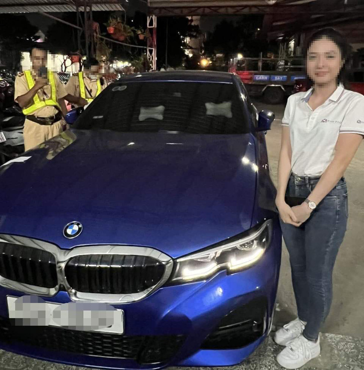 Ho Chi Minh City woman faces fine, license suspension for speeding in BMW