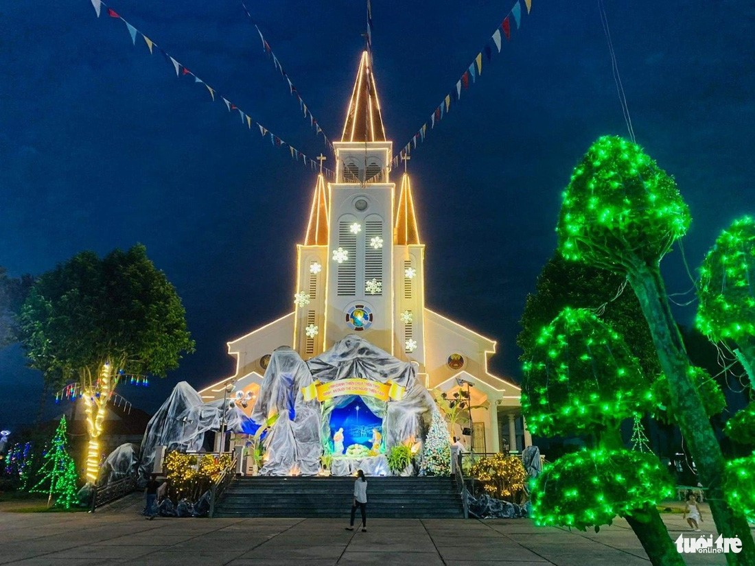 A church in Nhon Trach District, Dong Nai Province. Photo: Quynh Huong / Tuoi Tre