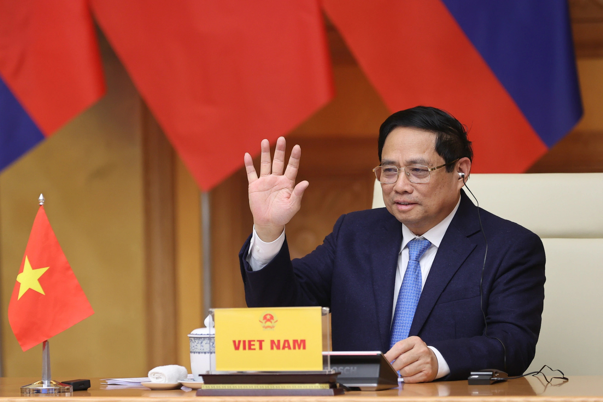 Vietnamese PM proposes 3 priority areas of cooperation at Mekong-Lancang summit