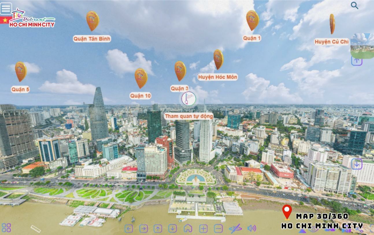 Ho Chi Minh City introduces smart Map 3D/360 to spur tourism