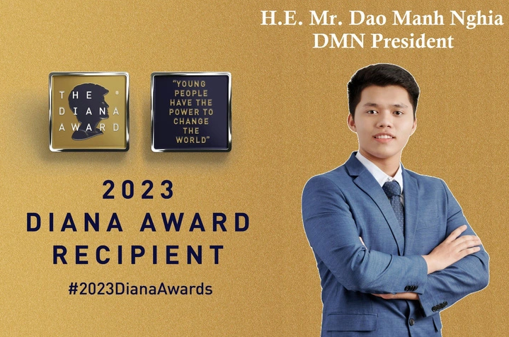 Young Vietnamese man honored with Diana Award