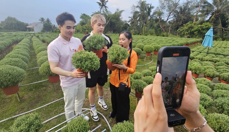 TikTokers to promote ornamental flowers, specialties in southern Vietnam next week