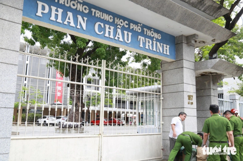 Students at Da Nang school evacuated over 'bomb scare' at school gate