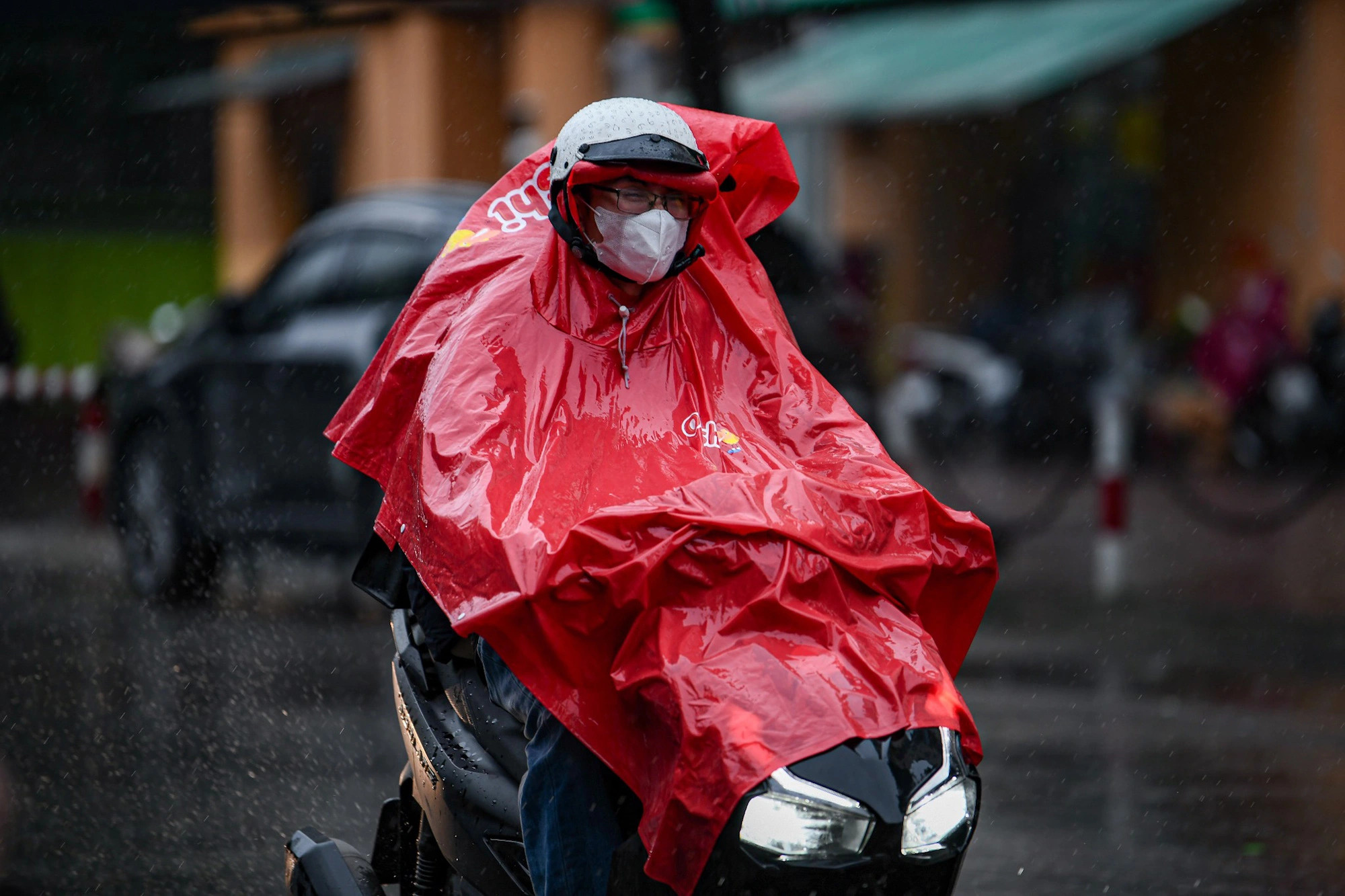 Big store chill raincoat