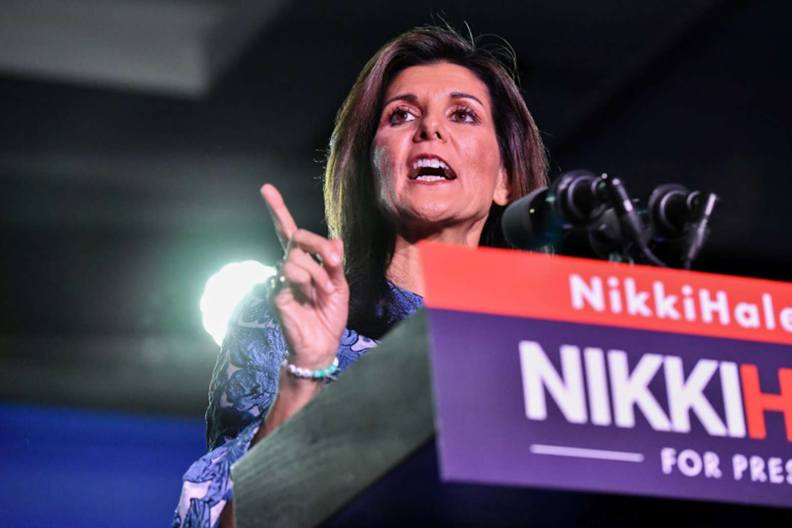 With strong turnout in the northeastern state, Haley had hoped for a major upset. Photo: AFP