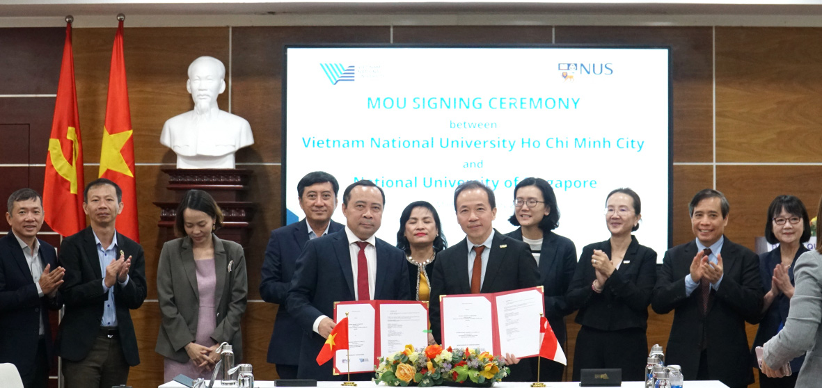 NUS may welcome VNU-HCMC bachelor’s program students for master’s studies