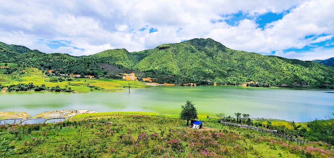 Seo My Ty Reservoir in Ta Van Commune, Sa Pa Town, Lao Cai Province, northern Vietnam. Photo: dulichlaocai.vn