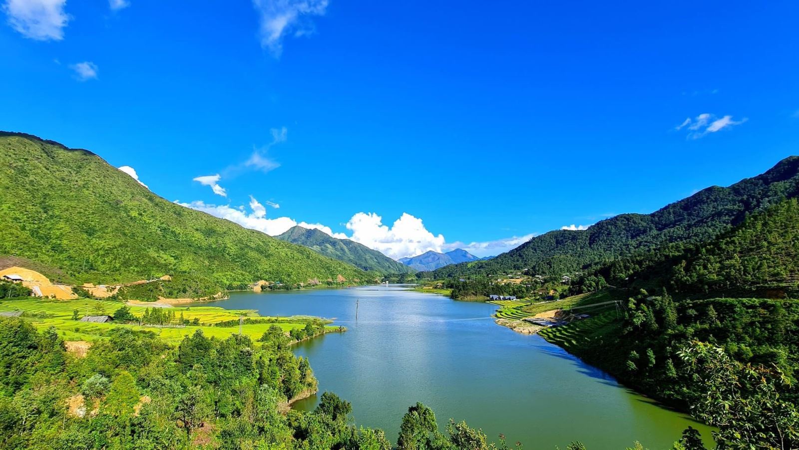 Where is the highest-altitude reservoir in Vietnam?