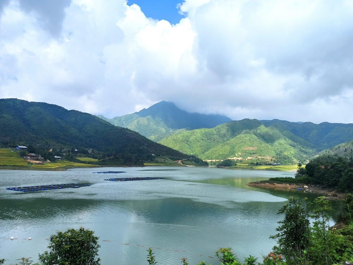 Seo My Ty Reservoir in Ta Van Commune, Sa Pa Town, Lao Cai Province, northern Vietnam. Photo: dulichlaocai.vn
