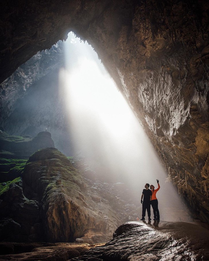 U.S. National Geographic Magazine announced Son Doong Cave as the world’s largest natural limestone cave in 2009 and the Guinness World Records Organization recorded the cave as the world's largest natural cave in 2013. Photo: Instagram of Martin Garrix