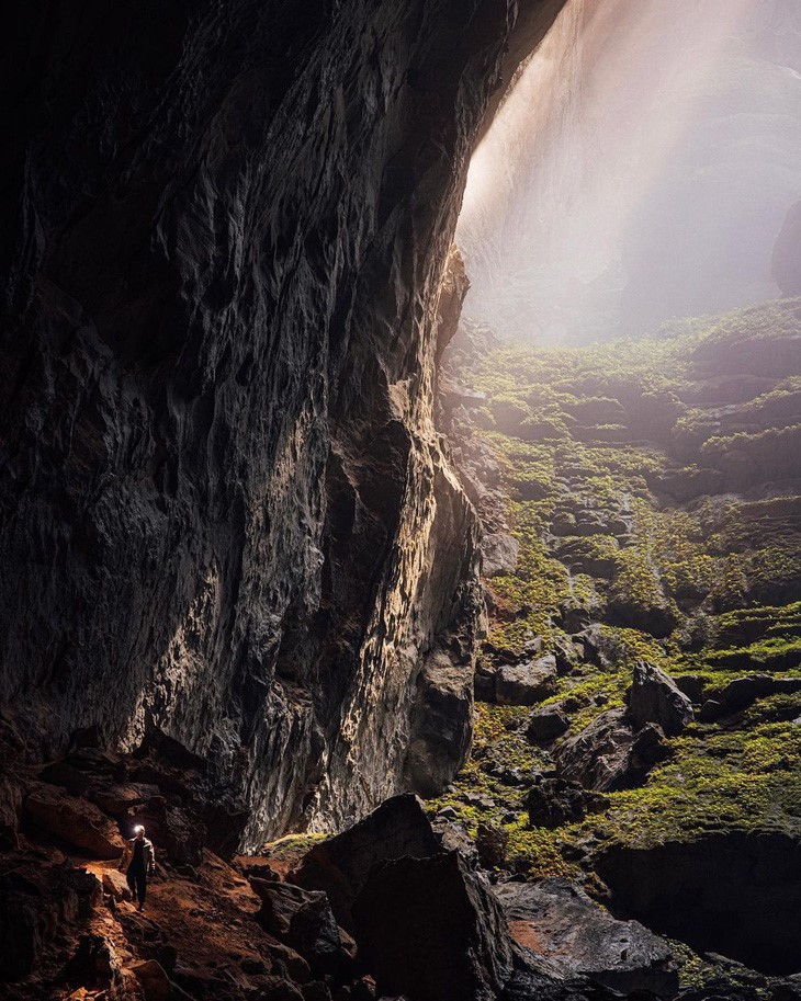Its name Son Doong means the ‘cave of the mountain river’ or ‘cave of mountains behind Doong [village]’. Photo: Instagram of Martin Garrix