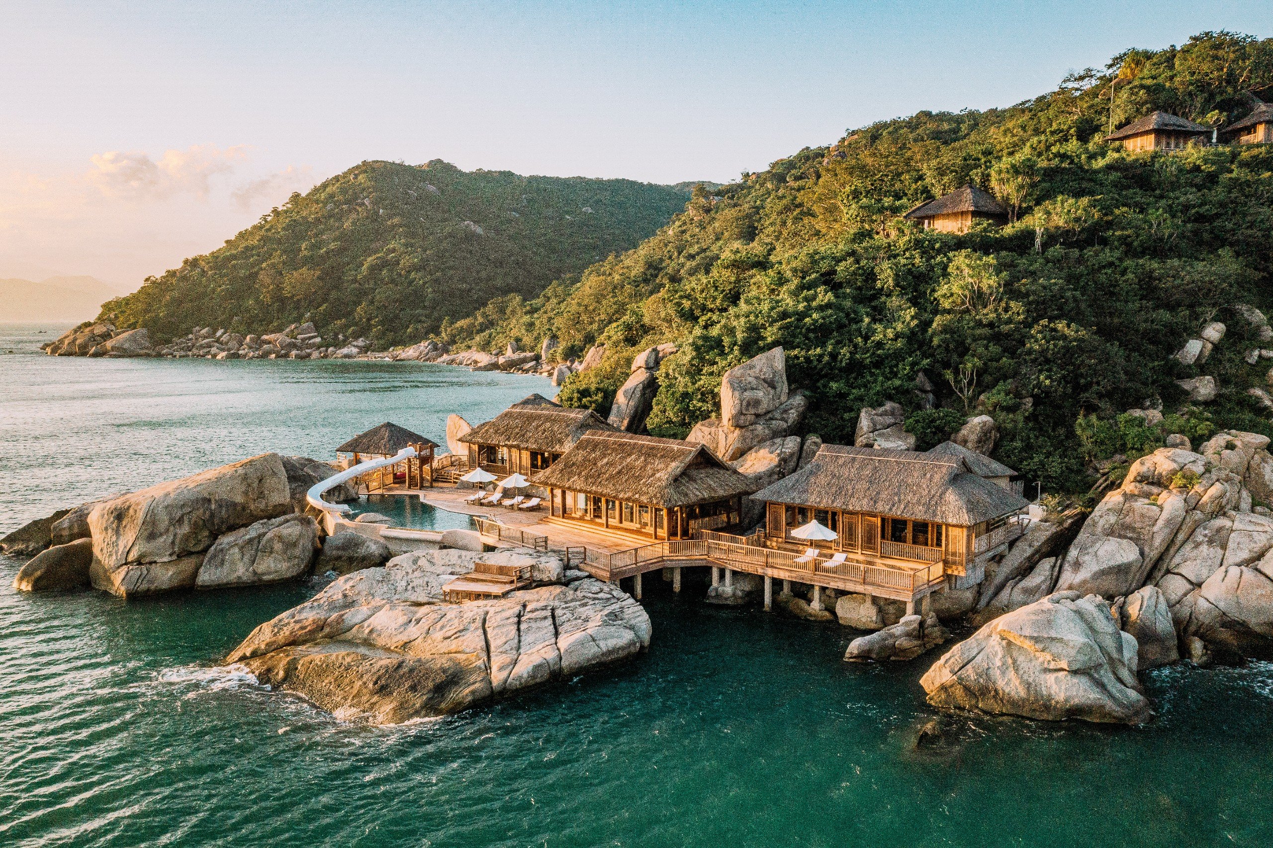 The Rock Retreat: A newly renovated waterslide villa at Six Senses Ninh Van Bay, elevating it to the most premium accommodation at the resort