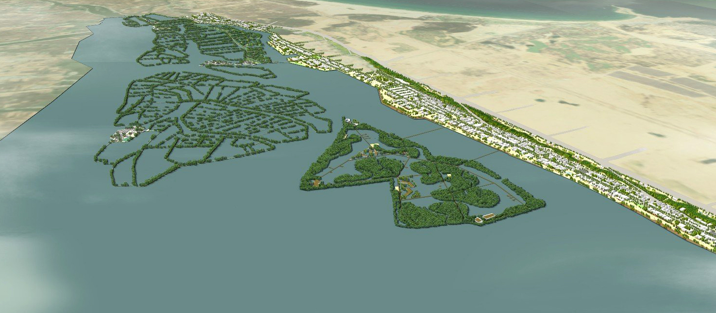 A design for the projected Thi Nai Lagoon urban area in Quy Nhon City, Binh Dinh Province. Photo: Binh Dinh Department of Construction