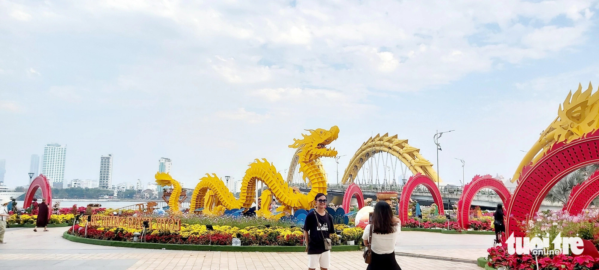Da Nang plans temporary park reusing Tet decorations