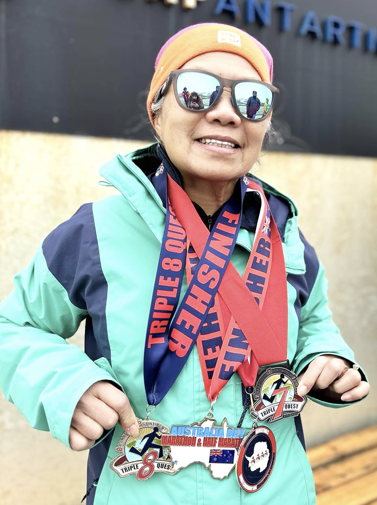 Vietnamese-born American septuagenarian runs over 130 marathons worldwide