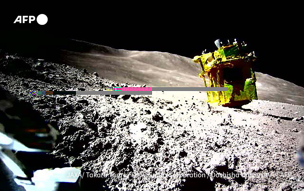 Japan Moon lander revives after lunar night: space agency
