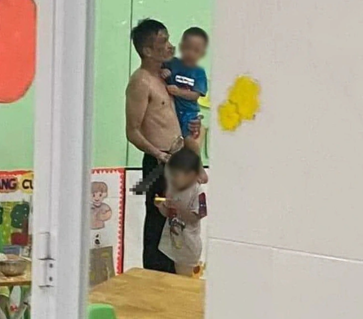 Police arrest man who entered kindergarten, holding 2 kids at knifepoint in southern Vietnam