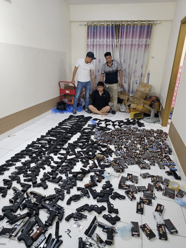 Ho Chi Minh City police bust large weapon trafficking ring