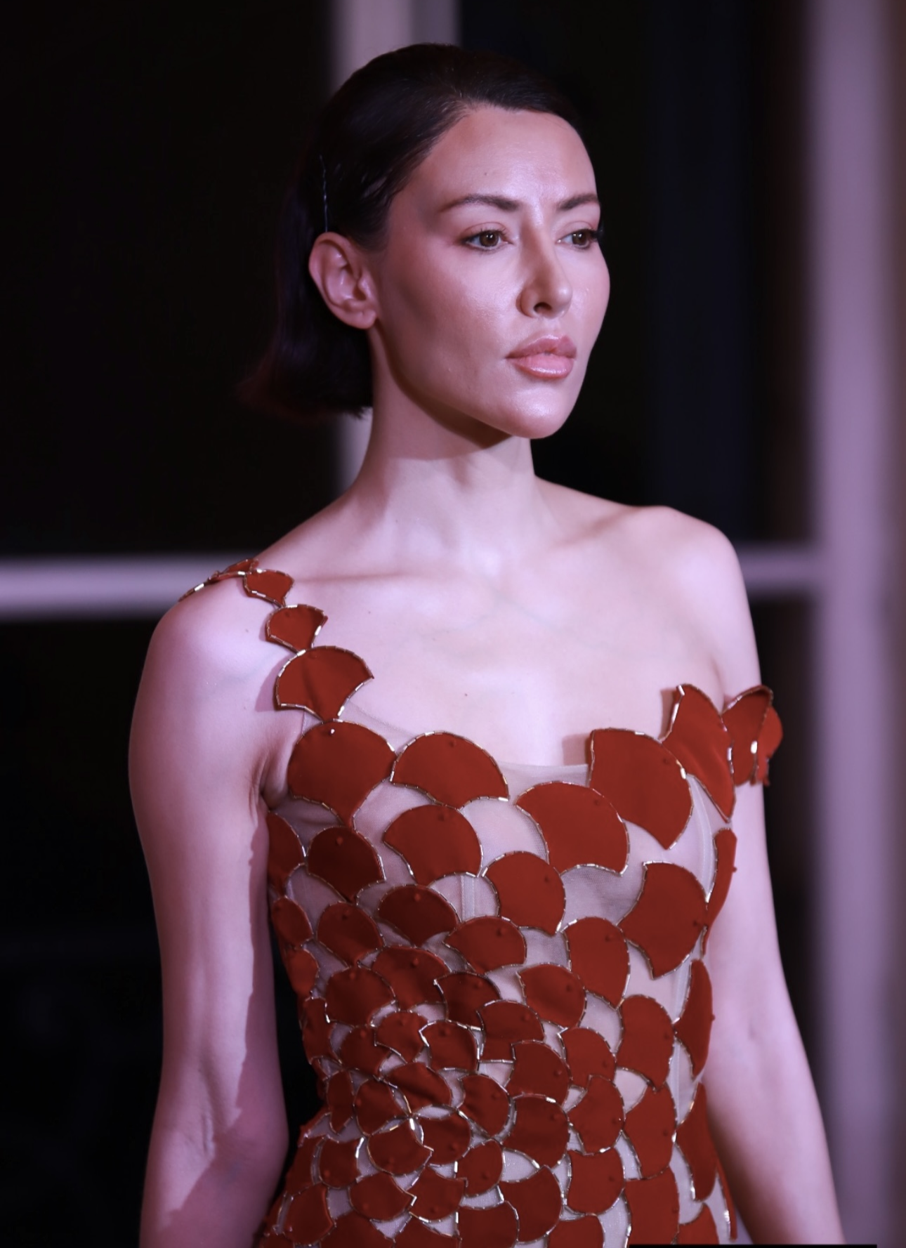A design from Phan Huy’s ‘Lost in the Cavern’ collection is showcased at Paris Fashion Week 2024. Photo: Supplied