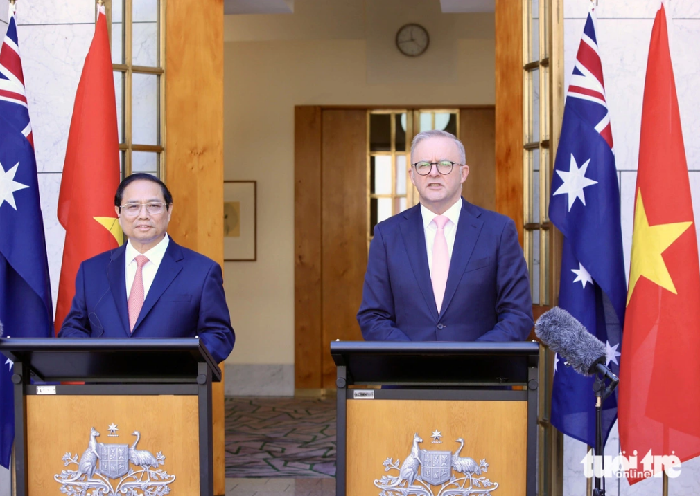 Vietnam upgrades ties with Australia to highest level