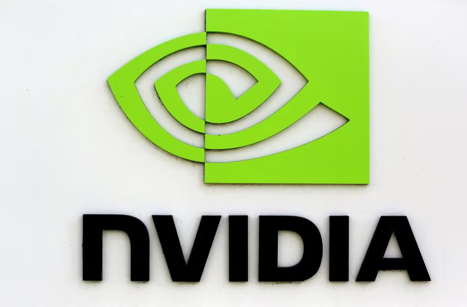 The logo of technology company Nvidia is seen at its headquarters in Santa Clara, California February 11, 2015. Photo: Reuters