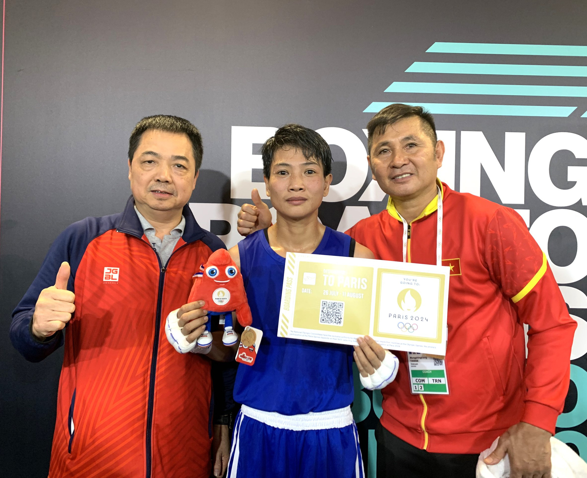 Boxer claims 5th Paris Olympic spot for Vietnam