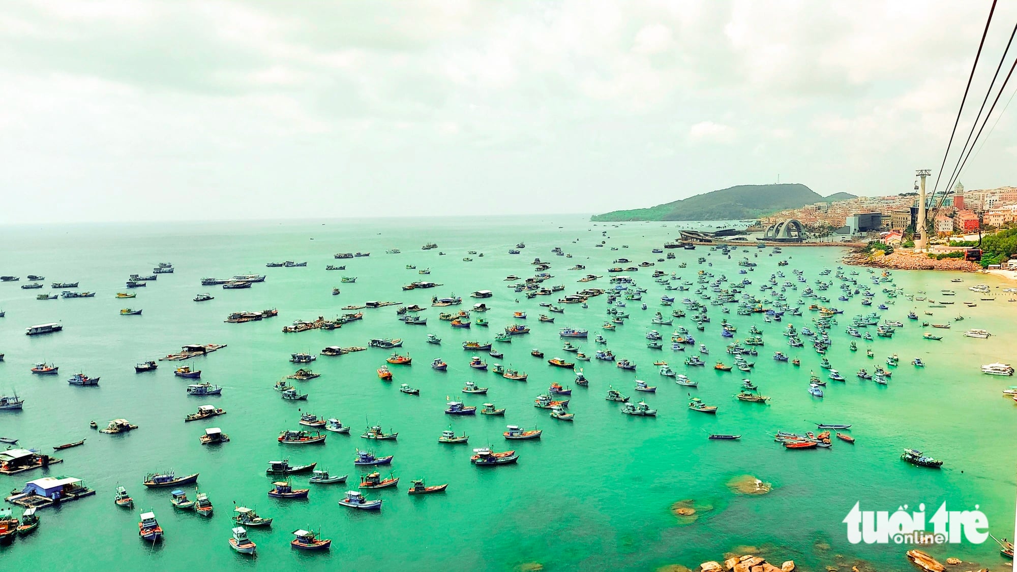 A part of Phu Quoc Island off the southern Vietnamese province of Kien Giang. Photo: Chi Cong / Tuoi Tre