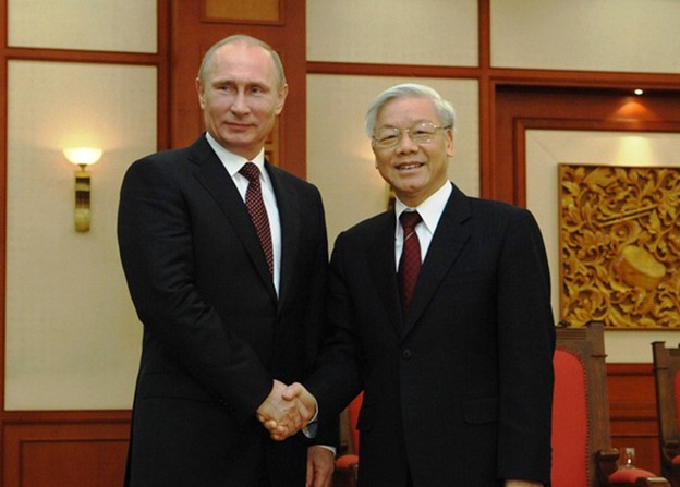 Vietnam’s Party leader congratulates Russian President Putin on re-election victory