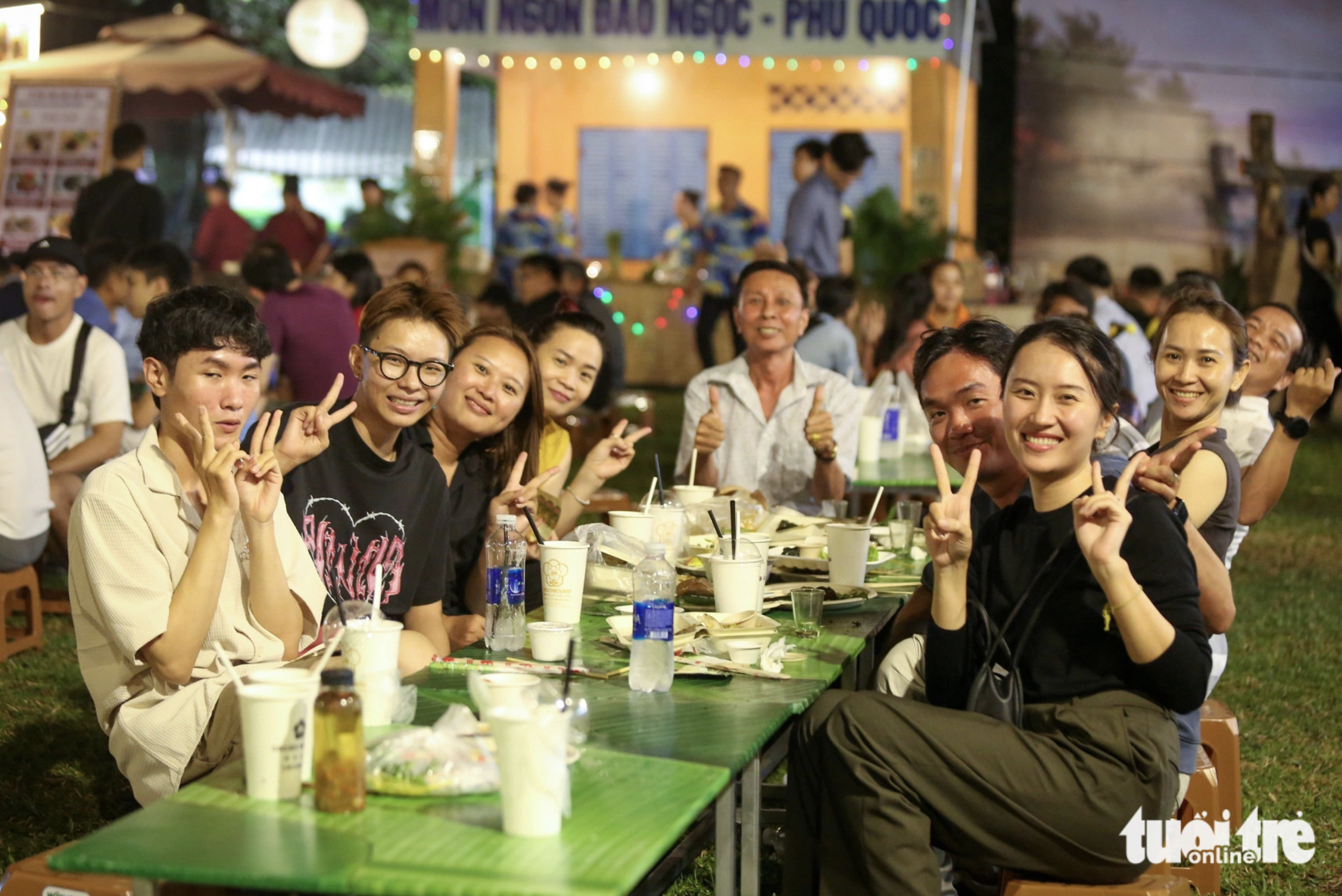 The Saigontourist Group Food and Culture Festival 2024 at Van Thanh Tourist Site in Binh Thanh District, Ho Chi Minh City will wrap up on March 31, 2024. Photo: Tuoi Tre
