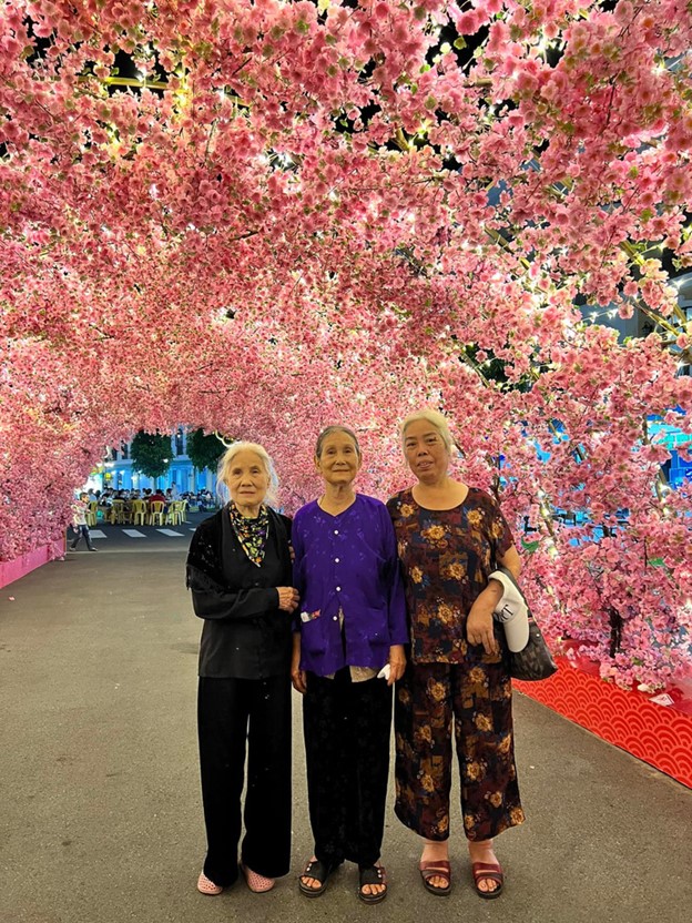 The trio pose for a photo on Phu Quoc. Photo: Supplied