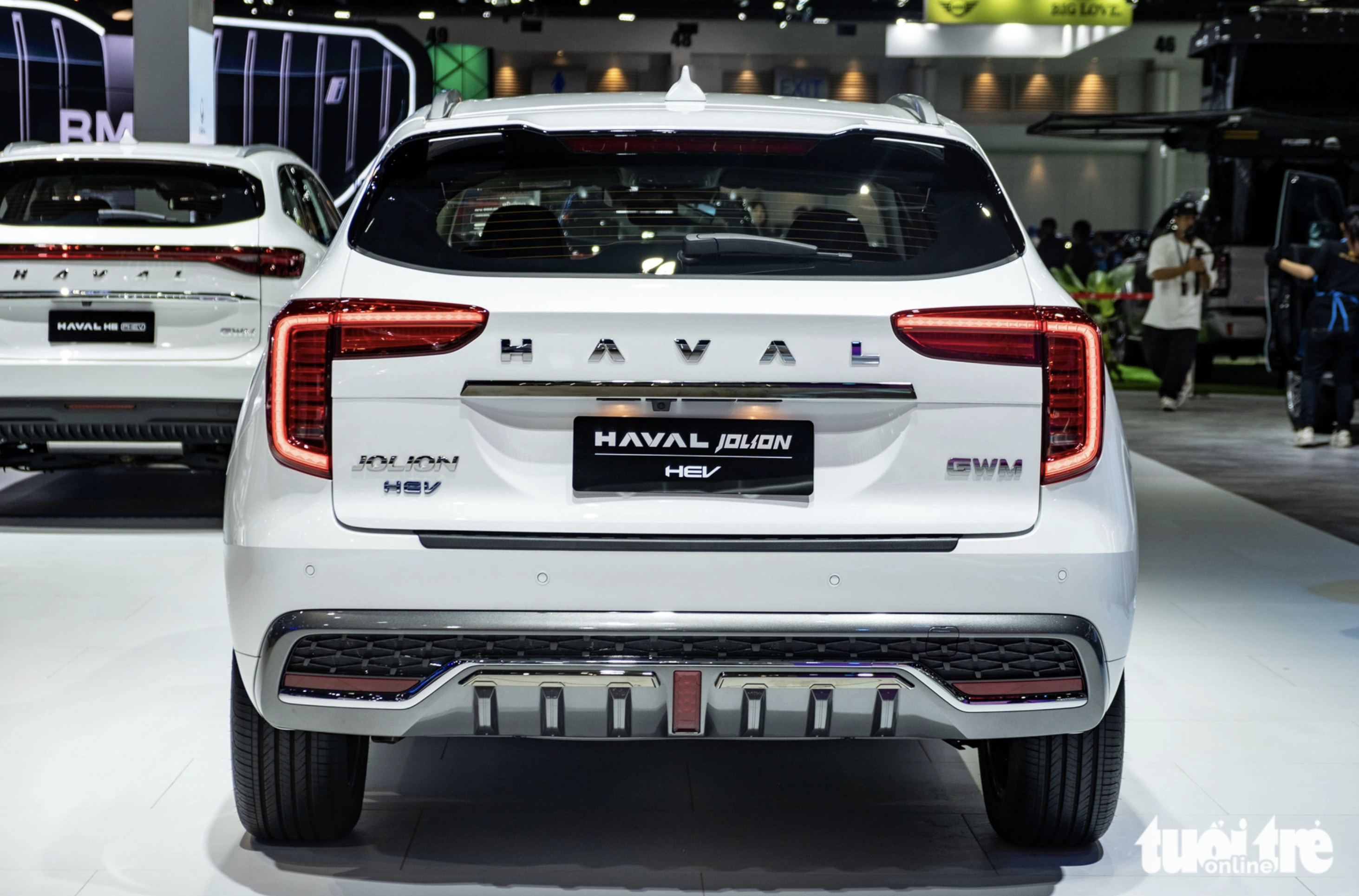 The Haval Jolion, with a 1.5-litre turbocharged engine that produces 190 horsepower and 375 Nm of torque, is predicted to be sold in Vietnam. Photo: Quoc Minh / Tuoi Tre