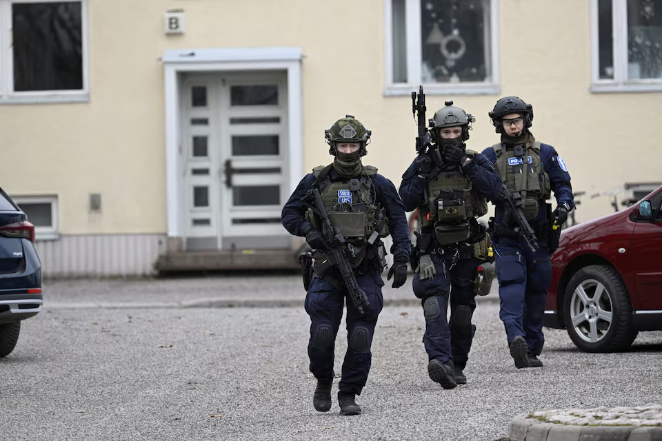 Finland school shooting: 12-year-old suspect held after one child is killed, two are wounded