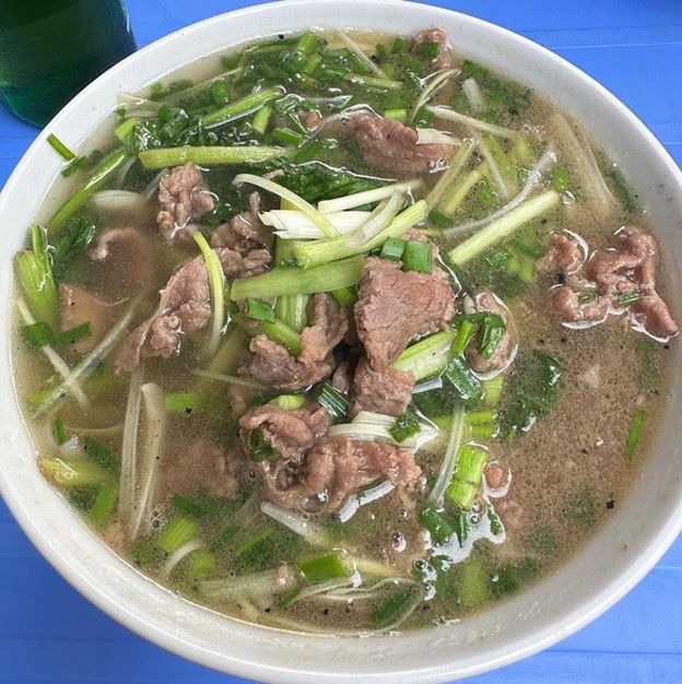 The photo of a bowl of beef ‘pho’ from Jung Il Woo’s Instagram page