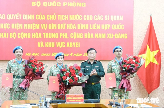 Vietnam to send 3 more officers for UN peacekeeping missions